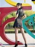 SIW斯文传媒 091 思琪 真丝修身超短低腰裙(12)